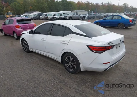 2020 Nissan Sentra Sv Xtronic Cvt z USA, uszkodzony, nr VIN 3N1AB8CV8LY233450